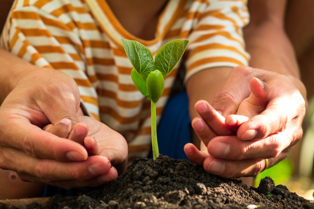 Kids love gardening